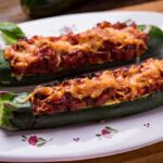 Bolognaival töltött cukkini recept