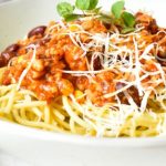 Babos kukoricás bolognai spagetti recept