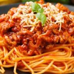 Bolognai spagetti recept egyszerűen