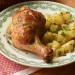 Bolognaival töltött csirkecomb